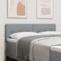 Cabecero acolchado con botones gris claro de 140 cm en tela | Foro24.es | Tu tienda online para hogar, jardín y más Foro24.es