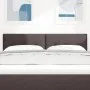 Cabecero de con botones capitoné marrón oscuro 140 cm de tela | Foro24.es | Tu tienda online para hogar, jardín y más Foro24.es