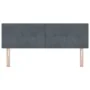 cabecera con botones acolchados gris oscuro 140 cm de terciopelo | Foro24.es | Tu tienda online para hogar, jardín y más Foro24.es