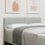 Cabecero con botones tufted en gris claro de 160 cm de terciopelo | Foro24.es | Tu tienda online para hogar, jardín y más Foro24.es