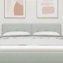 Cabecero con botones tufted en gris claro de 160 cm de terciopelo | Foro24.es | Tu tienda online para hogar, jardín y más Foro24.es