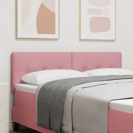Cabecero Button Tapizado Rosa 160 cm Terciopelo | Foro24.es | Tu tienda online para hogar, jardín y más Foro24.es