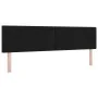 Cabecero Button Tufted Negro 180 cm Tela by , Headboards and footboards - Ref: Foro24-42007178, Price: 76,61 €, Discount: -5%%