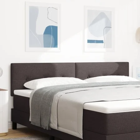 Cabecero con botones y acolchado marrón oscuro de 180 cm en tela | Foro24.es | Tu tienda online para hogar, jardín y más Foro24.es