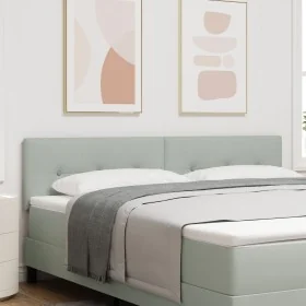 Comprar Cabecero tapizado gris claro de 180 cm en
