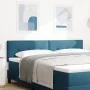 Cabecero de con botones, tapizado en terciopelo azul oscuro, 180 cm | Foro24.es | Tu tienda online para hogar, jardín y más Foro24.es