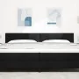 Cabecero con botones tapizado en negro de 200 cm | Foro24.es | Tu tienda online para hogar, jardín y más Foro24.es