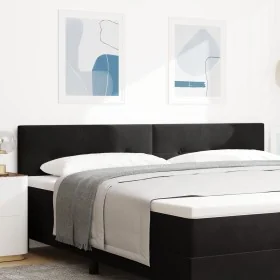 Comprar Cabecero Botoné Negro 200 cm Terciopelo