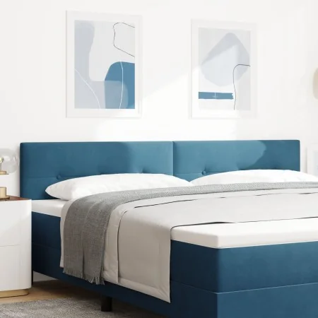 Cabezal Acolchado con Botones Azul Oscuro 200 cm de Terciopelo | Foro24.es | Tu tienda online para hogar, jardín y más Foro24.es
