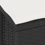 Conjunto de Comedor de Jardín de 3 Piezas con Cojines Negros de Poliratán y Acacia | Foro24.es | Tu tienda online para hogar, jardín y más Foro24.es