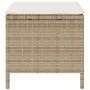 Conjunto de Comedor de Jardín de 4 Piezas con Cojines Beige de Ratán y Acacia | Foro24.es | Tu tienda online para hogar, jardín y más Foro24.es