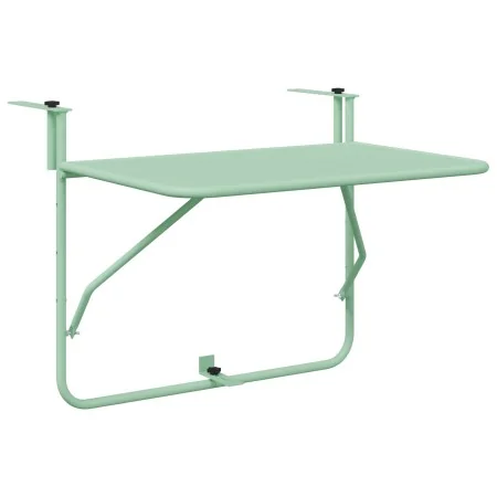 Mesa Colgante al Aire Libre - Verde Menta, 60 x 39 x 50 cm, Acero by , Garden tables - Ref: Foro24-42008072, Price: 43,77 €, ...