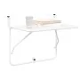 Mesa de Balcón Colgante Plegable Blanca 60x40 cm Acero by , Garden tables - Ref: Foro24-42008074, Price: 48,40 €, Discount: -5%%