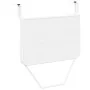 Mesa de Balcón Colgante Plegable Blanca 60x40 cm Acero by , Garden tables - Ref: Foro24-42008074, Price: 48,40 €, Discount: -5%%