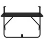 Mesa de balcón colgante plegable negra de 60x40 cm en acero | Foro24.es | Tu tienda online para hogar, jardín y más Foro24.es