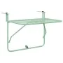 Mesa Colgante Plegable de Balcón - Verde Menta, 60x40 cm, Acero by , Garden tables - Ref: Foro24-42008080, Price: 45,64 €, Di...