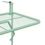 Mesa Colgante Plegable de Balcón - Verde Menta, 60x40 cm, Acero by , Garden tables - Ref: Foro24-42008080, Price: 45,64 €, Di...