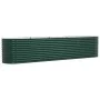 Huerto elevado Verde 400x80x81 cm Acero Galvanizado by , Pots and planters - Ref: Foro24-42008122, Price: 265,37 €, Discount:...