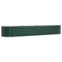 Huerto Elevado Verde 320x80x44 cm de Acero Galvanizado de , Maceteros y jardineras - Ref: Foro24-42008128, Precio: 158,10 €, ...