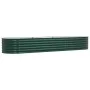 Huerto Elevado Verde 320x80x44 cm de Acero Galvanizado de , Maceteros y jardineras - Ref: Foro24-42008128, Precio: 158,10 €, ...