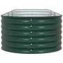 Huerto Elevado Verde 320x80x44 cm de Acero Galvanizado de , Maceteros y jardineras - Ref: Foro24-42008128, Precio: 158,10 €, ...