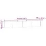Huerto Elevado Verde 320x80x44 cm de Acero Galvanizado de , Maceteros y jardineras - Ref: Foro24-42008128, Precio: 158,10 €, ...