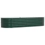 Cama elevada de jardín verde 240x80x44 cm de acero galvanizado de , Maceteros y jardineras - Ref: Foro24-42008129, Precio: 13...