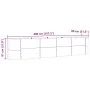 Cama Elevada de Jardín Marrón 400x80x81 cm en Acero Galvanizado de , Maceteros y jardineras - Ref: Foro24-42008132, Precio: 3...