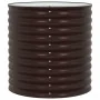 Huerto Elevado - Marrón 80x80x81 cm Acero Galvanizado by , Pots and planters - Ref: Foro24-42008136, Price: 109,09 €, Discoun...