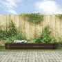 Cama elevada para jardín marrón 320x80x44 cm de acero galvanizado by , Pots and planters - Ref: Foro24-42008138, Price: 158,2...