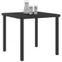 Mesa de Jardín Negra 80x80x73 cm de Vidrio Templado by , Garden tables - Ref: Foro24-42010312, Price: 103,66 €, Discount: %
