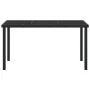 Mesa de Jardín Negra 140x80x73 cm Vidrio Templado von , Gartentische - Ref: Foro24-42010313, Preis: 122,45 €, Rabatt: %