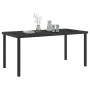 Mesa de Jardín Negra 160x80x73 cm Vidrio Templado von , Gartentische - Ref: Foro24-42010314, Preis: 140,12 €, Rabatt: %