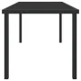 Mesa de Jardín Negra 160x80x73 cm Vidrio Templado von , Gartentische - Ref: Foro24-42010314, Preis: 140,12 €, Rabatt: %