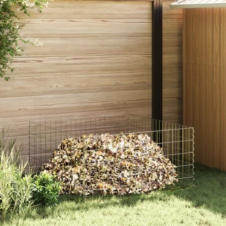 Compostador de Jardín 100x100x50 cm de Acero Galvanizado Cuadrado | Foro24.es | Tu tienda online para hogar, jardín y más Foro24.es