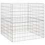 Compostador cuadrado de jardín 100x100x100 cm de acero galvanizado | Foro24.es | Tu tienda online para hogar, jardín y más Foro24.es