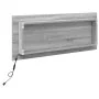 Espejo Gris sonoma Madera elaborada 90 x 33 cm Espejo von , Badezimmerwaschtische - Ref: Foro24-822818, Preis: 71,10 €, Rabat...