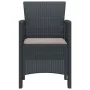 Silla de Jardín Conjunto de 2 Antracita, Taupe Plástico Estándar von , Gartenstühle - Ref: Foro24-847449, Preis: 82,96 €, Rab...