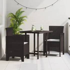 Silla de Jardín Set de 2 Marrón Ratán Estándar Duradero von , Gartenstühle - Ref: Foro24-847455, Preis: 82,96 €, Rabatt: %