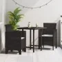 Silla de Jardín Set de 2 Marrón Ratán Estándar Duradero von , Gartenstühle - Ref: Foro24-847455, Preis: 82,96 €, Rabatt: %