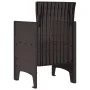 Silla de Jardín Set de 2 Marrón Ratán Estándar Duradero von , Gartenstühle - Ref: Foro24-847455, Preis: 82,96 €, Rabatt: %