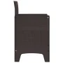 Silla de Jardín Set de 2 Marrón Ratán Estándar Duradero von , Gartenstühle - Ref: Foro24-847455, Preis: 82,96 €, Rabatt: %