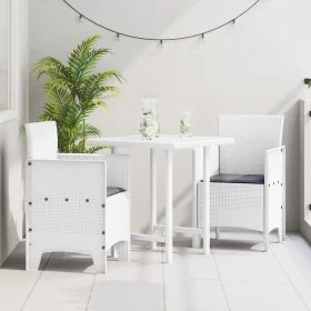 Silla de Jardín Set de 2 Blanco, Antracita