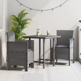 Silla de Jardín Juego de 2 Gris Claro, Antracita Polipropileno de , Sillas de jardín - Ref: Foro24-847466, Precio: 82,10 €, D...