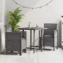 Silla de Jardín Juego de 2 Gris Claro, Antracita Polipropileno de , Sillas de jardín - Ref: Foro24-847466, Precio: 82,11 €, D...