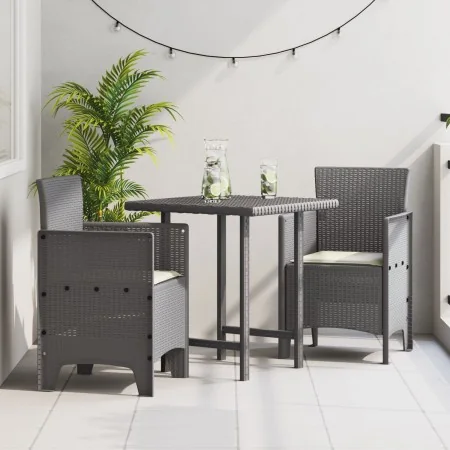 Silla de Jardín Conjunto de 2 Gris claro y crema Polipropileno | Foro24.es | Tu tienda online para hogar, jardín y más Foro24.es