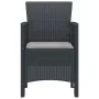 Silla de Jardín Set de 4 Antracita, Gris Claro von , Gartenstühle - Ref: Foro24-847470, Preis: 150,44 €, Rabatt: %