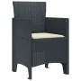Silla de jardín Juego de 4 Antracita Polipropileno Estándar von , Gartenstühle - Ref: Foro24-847472, Preis: 150,44 €, Rabatt:...