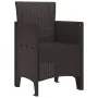 Sillas de jardín 4 pcs Marrón Ratanes | Foro24.es | Tu tienda online para hogar, jardín y más Foro24.es