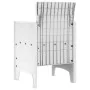 Silla de Jardín Juego de 4 Blanco Poliratán Estándar Ligero | Foro24.es | Tu tienda online para hogar, jardín y más Foro24.es